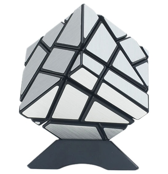 Ninja 3x3 Ghost Cube with Silver Stickers